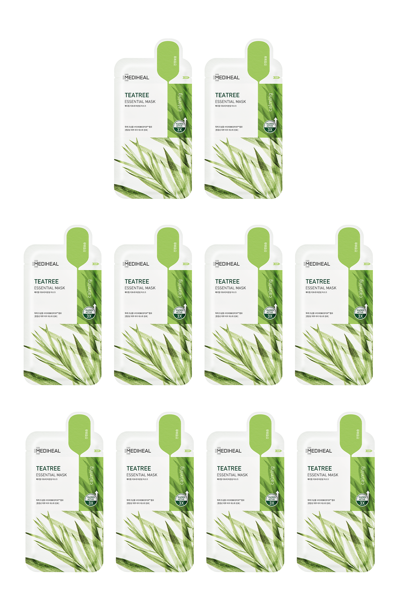 ティーツリー エッセンシャルマスク(10枚入り)